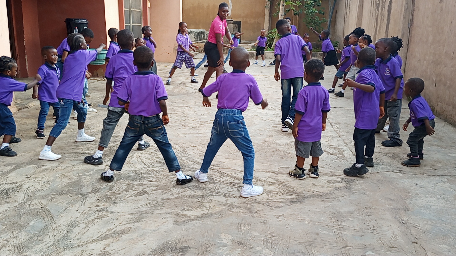 Students and learning environment at Royalty Hall Schools